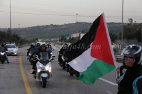  المزيد من الصور والفيديو لمسيرة الدراجات النارية من يافا إلى المسجد الأقصى المبارك